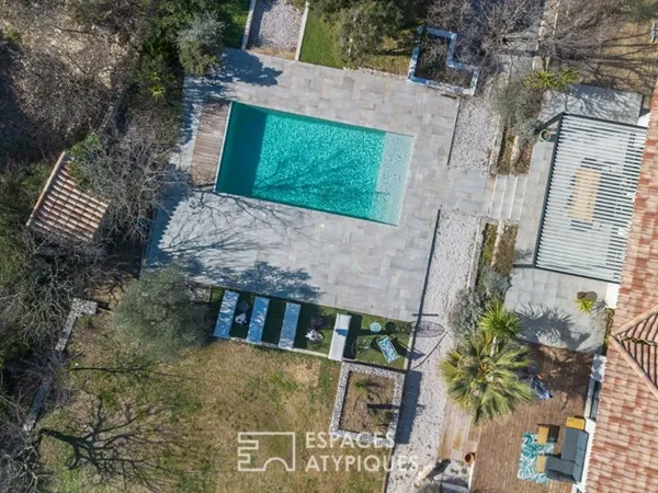 Propriété contemporaine au coeur du Pic St Loup