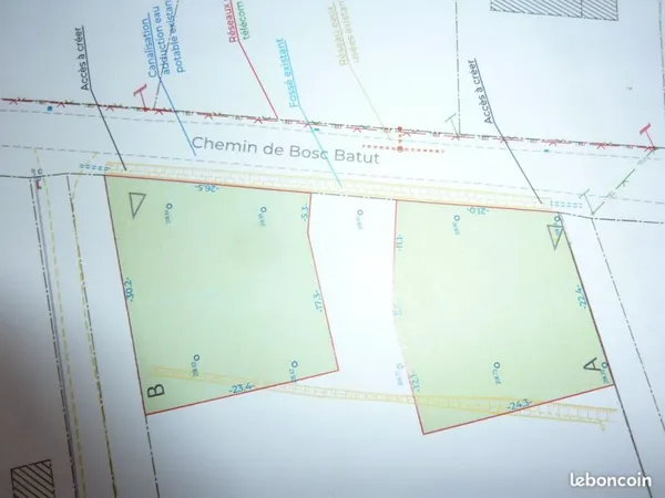 Terrain constructible proximite revel
