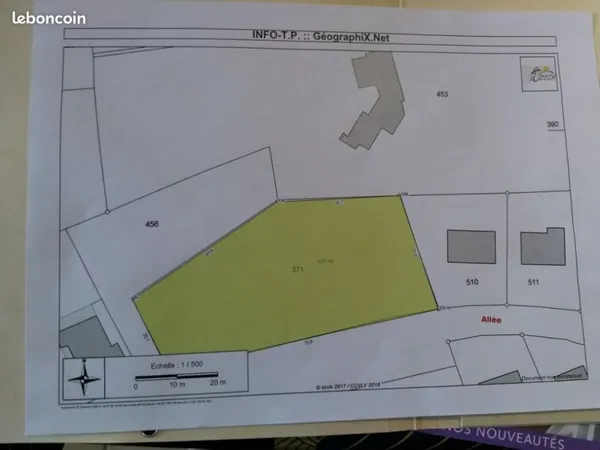 Terrain constructible à LUZECH