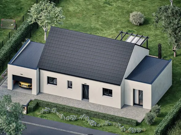 Terrain + maison 74 m²