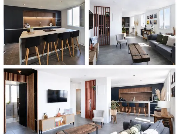 Appartement T3 lumineux rénové - Vue dégagée Lyon