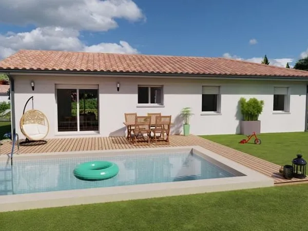 Maison familiale neuve 4 chambres à Cestas