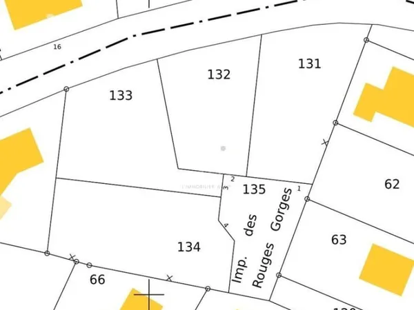 Terrain à bâtir Vente Les Brouzils  630m² 82500€