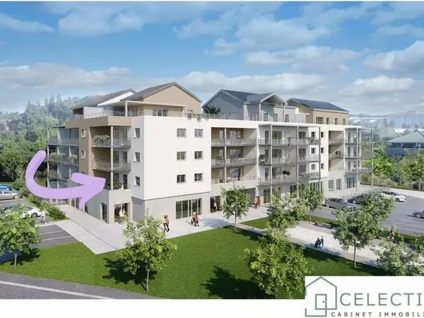 T4 neuf avec terrasse sud-ouest - Avanne-Aveney