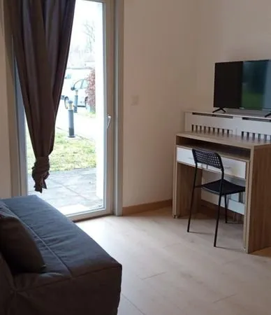 Studio 19m2 + jardin 27m2