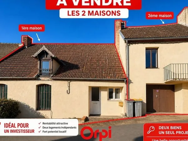 Maison 3 pièces 122 m²