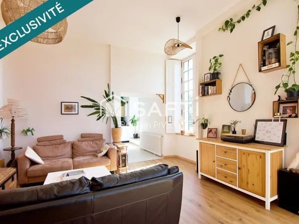 Maison de maître du 19ème rénovée entièrement