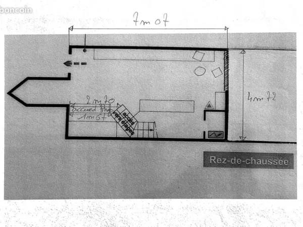 Emplacement n°1 - centre-ville reims - droit au bail à céder