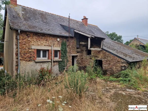 Maison - dépendance - Terrain 2390 m² - Bâtiment de 300 m² - idéal jardin