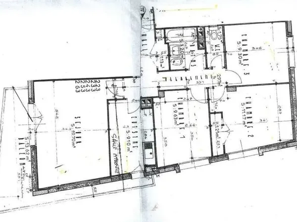Bureaux 78 m²