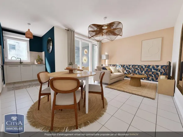 Appartement 2 pièces 43 m²