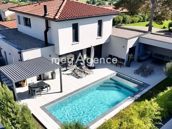 MAISON D'ARCHITECTE 2021, PISCINE, POOL HOUSE, GARAGE DOUBLE