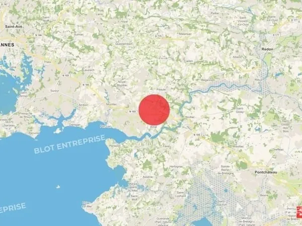 Terrain constructible 2500 m²