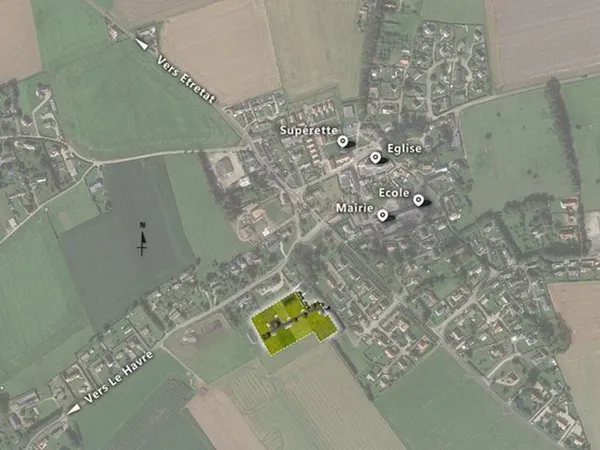 Terrain 650 m²