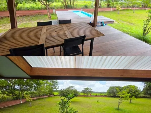 T3 au pk. Terrasse et piscine