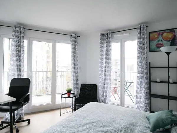 Studio 1 pièce 15 m²