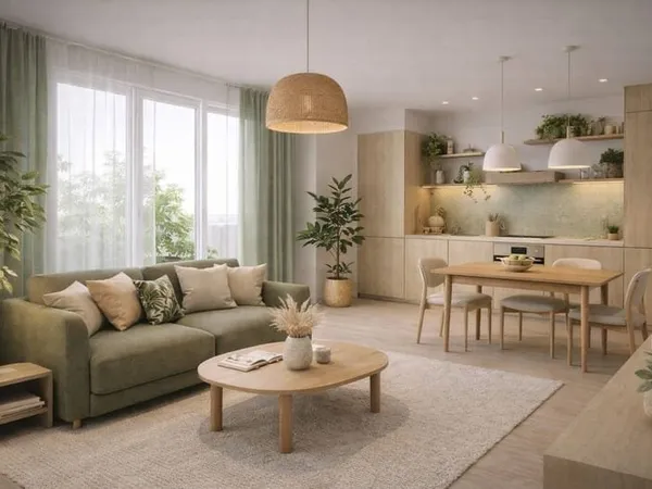 Appartement 2 pièces 38 m²