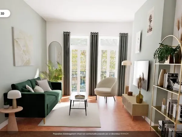 3 Pièces 51M2 - Appartement - Marseille