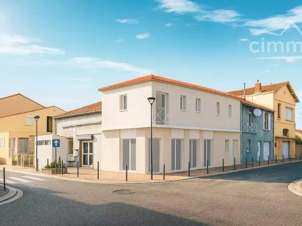 Local commercial 'tout commerce' avec terrasse constructible et