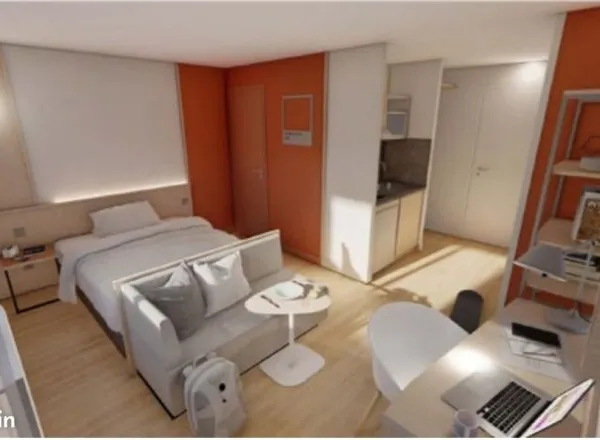 STUDIO copropriété 17,61 m2 à Mérignac 33700