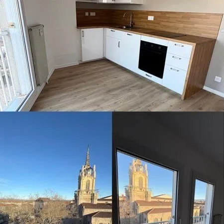 🌟 T2 lumineux sans vis à vis - 59,9 m² - Refait à neuf- Hyper centre de Feurs - Disponible à la loca