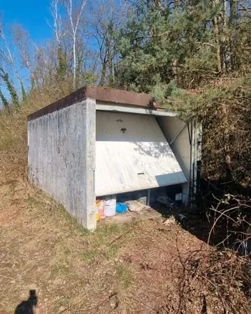 Garage monobloc béton