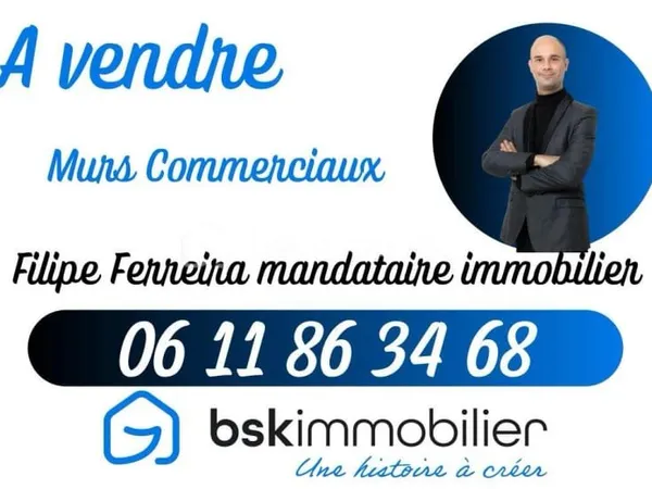 Fonds de commerce 3 pièces 110 m²