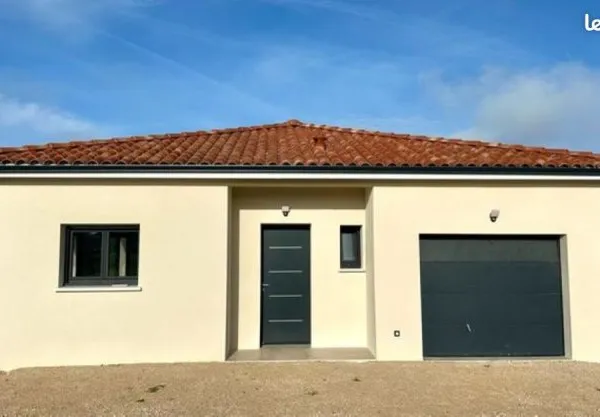 Maison neuve de plain-pied de 110 m habitables