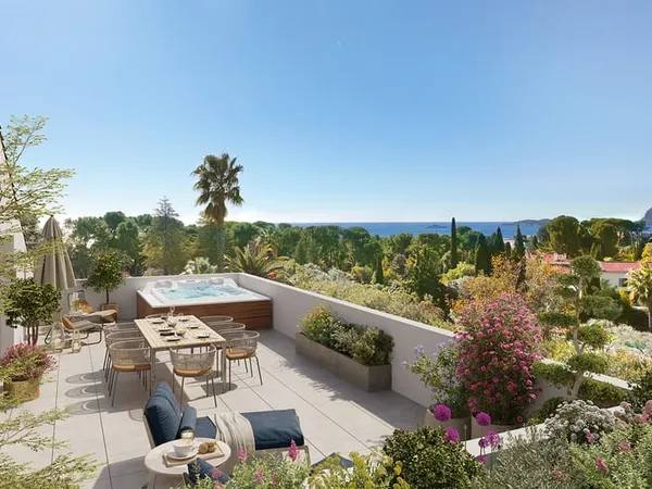 T4 - 163M2 - DERNIER ÉTAGE - VUE MER PANORAMIQUE - 3 TERRASSES - PARC PRIVE - PISCINE - 1 390 000€