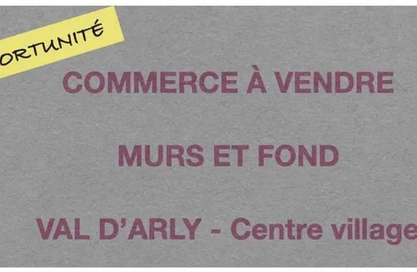 OPPORTUNITÉ - CAUSE RETRAITE - COMMERCE