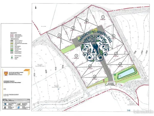 Terrain 503 m² SAINT SAUVEUR LE VICOMTE