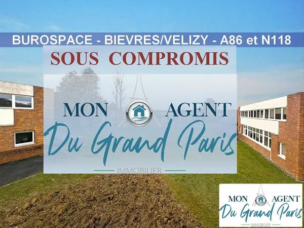 Bureaux 180 m2 exposes SUD - BUROSPACE - A86 N118 - VELIZY