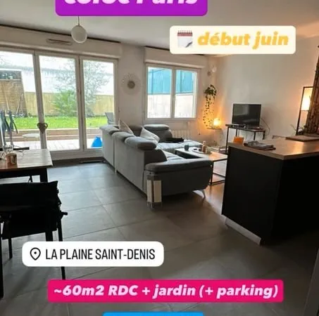 1 Chambre dispo colocation