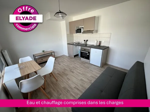 Appartement 2 pièces 38 m²