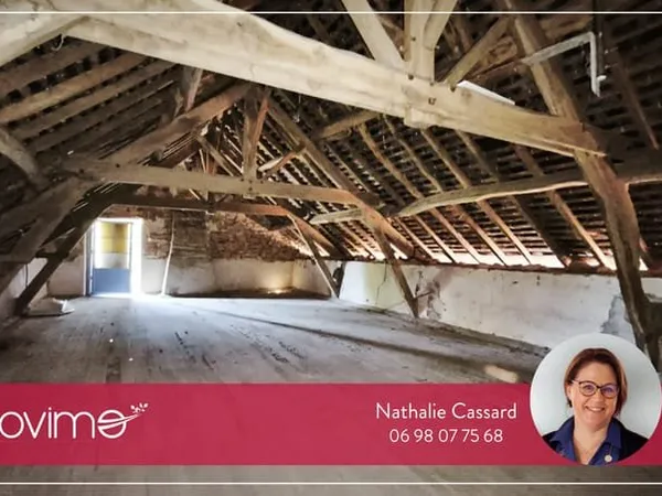 Maison en pierres 119 m2 Á RÉNOVER 4 pièces sur 6250 m2 de terrain
