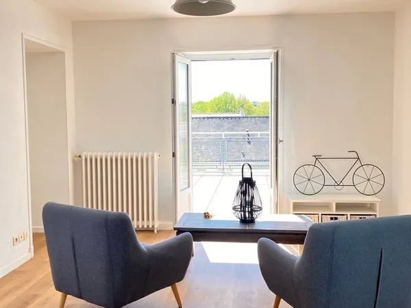Appartement 3 pièces + terrasse 50m2 exclusive