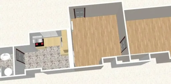 Appartement 2 pièces 37 m²