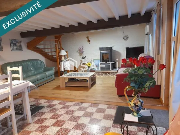 Maison longère à Cysoing au calme, beau potentiel