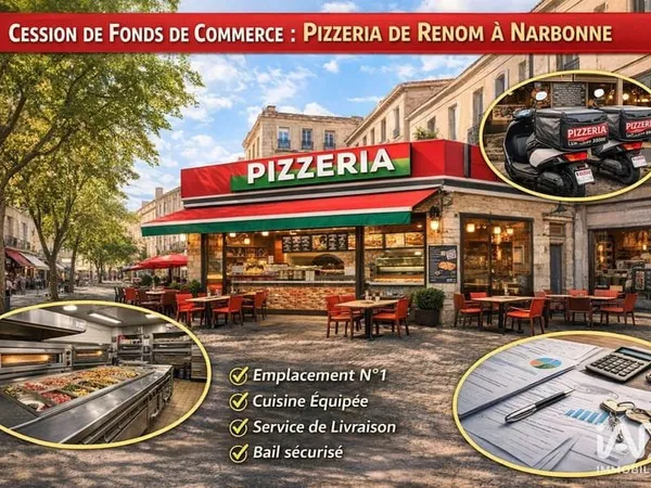 Fonds de commerce 90 m²