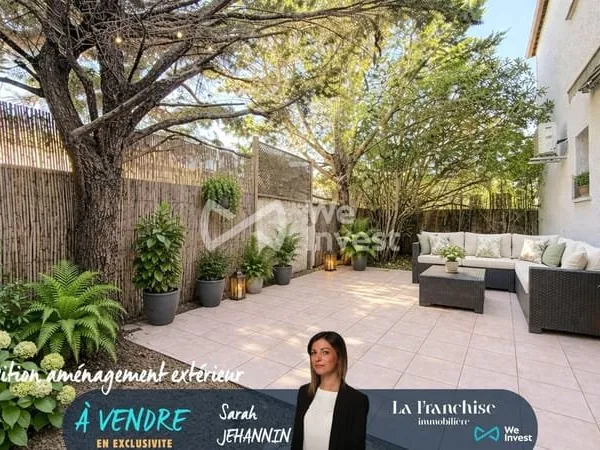 Appartement T3 en rez de jardin