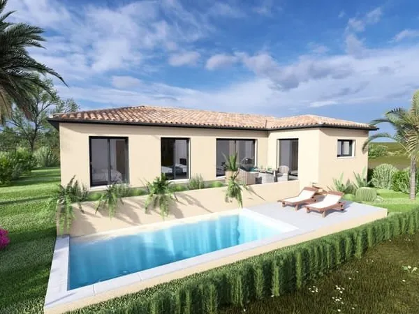 Ceyras Villa neuve avec jardin