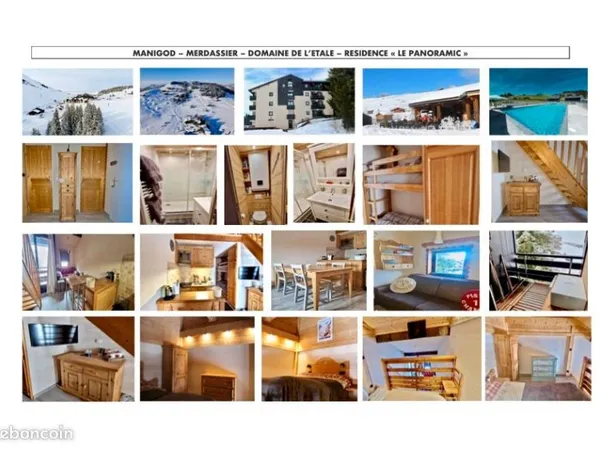 Magnifique appartement de station meublé