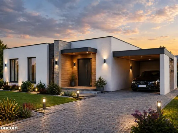 • Maison neuve + terrain viabilisé - Vue Vosges - 319 750