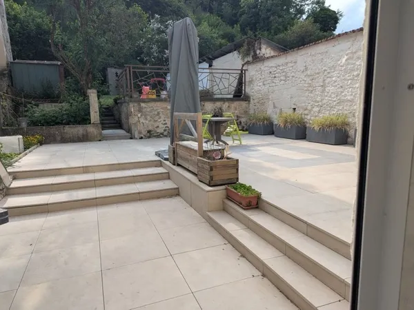 Maison de ville avec jardin