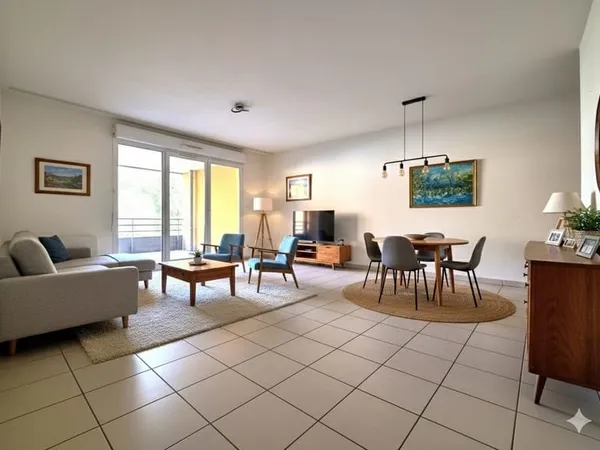Appartement T3 avec terrasse de 15 m² + parking