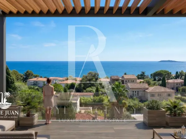 JUAN-LES-PINS — ROOFTOP D'EXCEPTION - VUE MER PANORAMIQUE