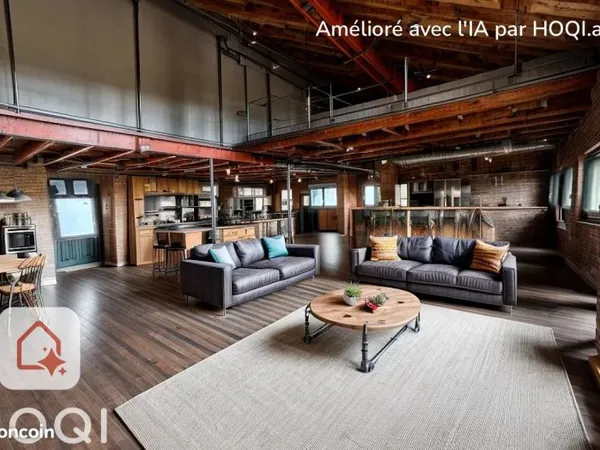 Loft avec jardin