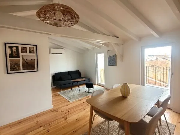 T3 Toulouse Centre avec terrasse de 19m² en 3ème et dernier étage avec vue à couper le souffle