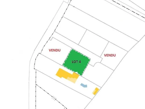 Terrain Beaumont-sur-Lèze 701 m² - Lot 6