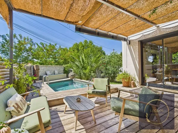Montfavet Charmante Maison de type 4 avec jardin et piscine